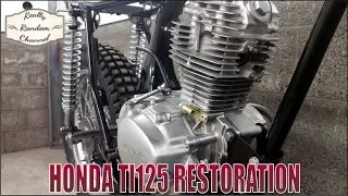 1975 Honda TL125 K2 Full Restoration Episode 5