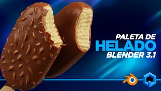 Blender - Paleta de Helado en Blender 3.1 y Cycles X