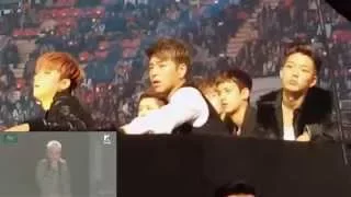 IKON & Red Velvet reaction to Bigbang [MMA] 2015 Fancams Part 1