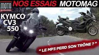 Kymco CV3 550, la claque au MP3 ?  ▶︎ Essai Moto Magazine