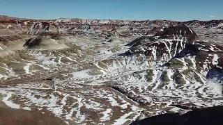 Little Painted Desert (4K drone imagery)