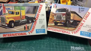 Building scale plastic models: model trucks: correcting the ERTL Transtar kits.