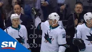 Patrick Marleau Receives Standing Ovation From Maple Leafs’ Players, Fans