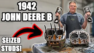 We FAILED At Stud Removal On This John Deere B!