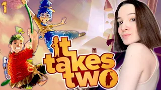 ПЕРВЫЙ ВЗГЛЯД на IT TAKES TWO | Прохождение ИТ ТЕЙКС ТУ на Русском | Стрим Начало | Обзор