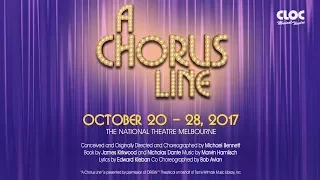 A Chorus Line - October 2017 - CLOC Musical Theatre