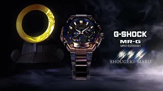MR-G seriyası, zərbəyə davamlı saatların G-SHOCK markasının flaqman xəttidir.