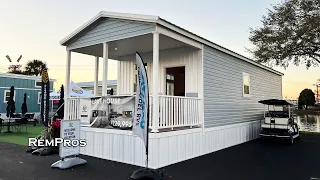 Touring 500 Sq Ft Lake House Small Manufactured Home