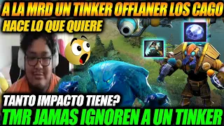 🔥 ✮SMASH SORPRENDIDO DE COMO UN TINKER OFF CUBRE TANTO, 400 DMG BLOQUEADO CON SU MATRIZ | Dota 2 ✅