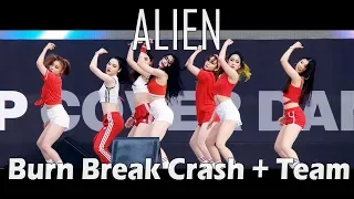 ALiEN | 에일리언 댄스 스튜디오 | Burn Break Crash + Team @ 서울광장 Filmed by lEtudel