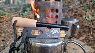 Forest Fundamentals Ferro Rod Survival Bushcraft equipment. Ultimate Fire Lighting Experience .