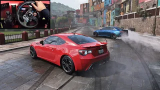 Subaru Brz & Audi Rs5 / DRIFT PRACTICE / Forza Horizon 5 | Logitech G29 Steering Wheel | CONVOY