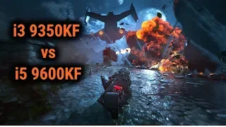 i3 9350KF vs i5 9600K 13 games Tested