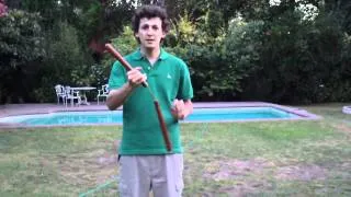 Nunchaku Tutorial: Back to Front Inspin Wristroll