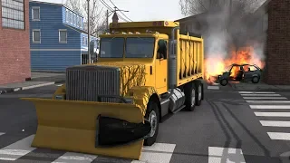 Crash Test Dummy: Snowplow Rampage | BeamNG.drive