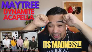 BTS - Dynamite (acapella cover) by Maytree | REACTION | RONSASTV