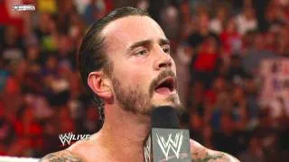 Raw: CM Punk reveals the end of his WWE contract