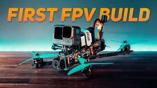 Building My First Beginner FPV Drone + First Flight!