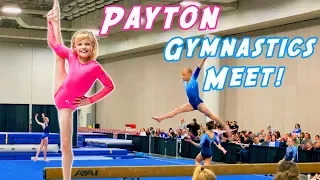 Payton's 1st Gymnastics Meet on Youtube!