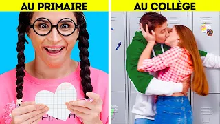 COMPORTEMENT AU COLLÈGE OU AU PRIMAIRE || Différents Types De Personnes Et Situations Familières !