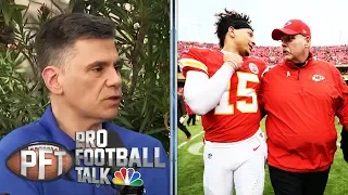 Chiefs' Andy Reid on when he knew Patrick Mahomes was special  | Pro Football Talk | NBC Sports