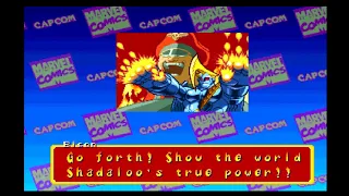 Marvel Super Heroes Vs. Street Fighter - M.Bison Ending (PlayStation) (4K60fps)