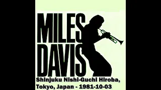 Miles Davis - 1981-10-03, Shinjuku Nishi-Guchi Hiroba, Tokyo, Japan