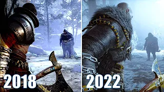 Atreus Dream Come True (Thor Visits Kratos) - God of War 2018 vs God of War Ragnarok 2022