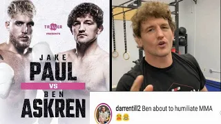 MMA Community is Not Impressed with Ben Askren accepting Jake Paul Boxing Offer