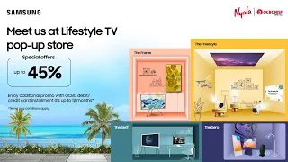 Samsung TV - Discover Lifestyle TV at Our Pop-up Store | Samsung Indonesia