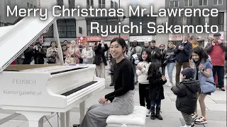 【海外ストリートピアノ】戦場のメリークリスマス Merry Christmas Mr.Lawrence 坂本龍一 | YUKI PIANO