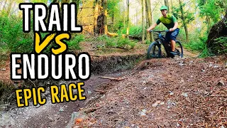 Specialized Stumpjumper Trailbike VS Cube Stereo Endurobike