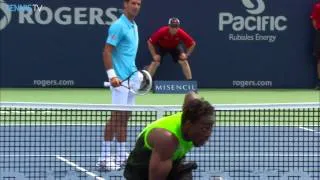 Gael Monfils Top 5 Moments Versus Djokovic Toronto 2014