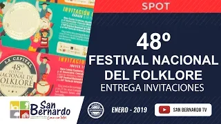 Spot - Entrega entradas 48º Festival Nacional de Folklore de San Bernardo