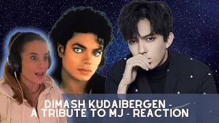 DIMASH Kudaibergen - A Tribute to MJ - Blind Reaction