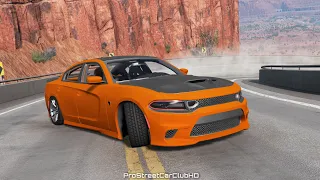 Street Drifting On BeamNG Drive With A Hellcat Charger!| Realistic Driving On BeamNG w/Logitec G29