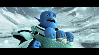 Escape From Planet Earth save the baby scene