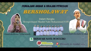 🔴Live Krajan Pitrosari Bersholawat || Maulid Nabi Muhammad SAW || Habib Sholeh Bin Salim Ba'abud