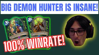 100% Winrate Big Demon Hunter! This Deck Absolutely Shreds Your Opponents!