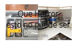 Esto no puede seguir así🆘 Limpieza, ORDEN Y LIMPIEZA en la COCINA. Limpieza motivadora.Clean with me