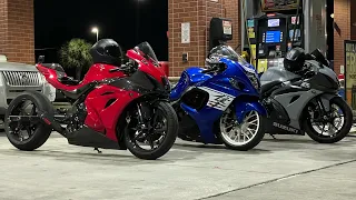 2022 gsxr 1000 going to bike night !