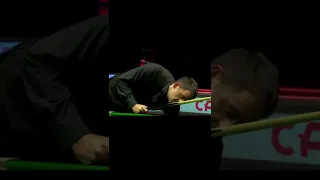 Ronnie O'Sullivan Misses Shot And Get's Bit Upset 😠 Snooker #shorts