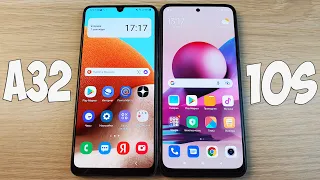 SAMSUNG GALAXY A32 VS XIAOMI REDMI NOTE 10S - КАКОЙ ТЕЛЕФОН ЛУЧШЕ? ПОЛНОЕ СРАВНЕНИЕ