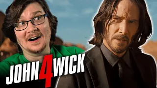 JOHN WICK 4 Final Trailer REACTION | Keanu Reeves | Donnie Yen | Scott Adkins | Bills Skarsgard