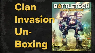 Battletech Clan Invasion Unboxing