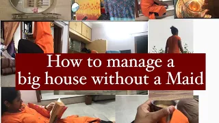 How to manage household chores without a maid | bathroom cleaning routine | cleaning | cooking