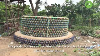Plastic Bottle House in Africa