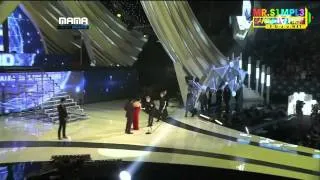 [Vietsub] 29/11/11 #MAMA2011 - Super Junior winning Singapore's Choice Award [s-u-j-u.net]