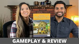 Agricola - Playthrough & Review (Uwe Rosenberg Series)