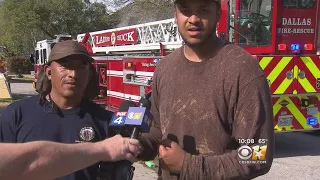 Good Samaritans Save Family From Burning Home